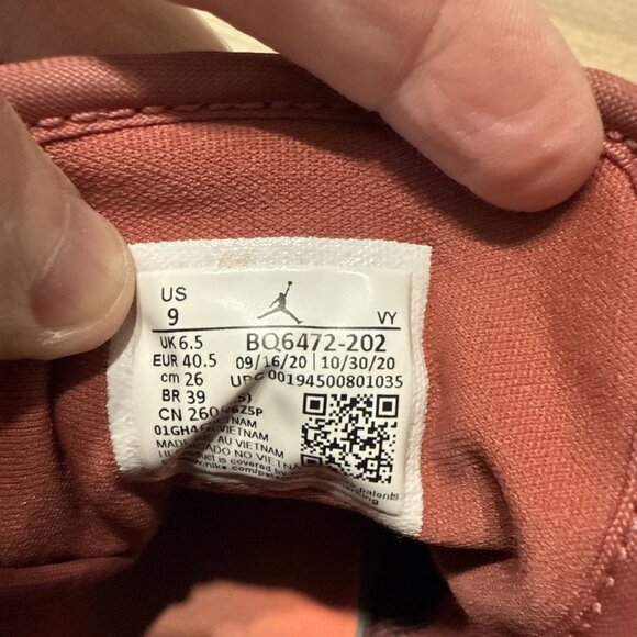 Air Jordan 1 Mid Canyon Rust Beige Sail Womens Size 9 BQ6472-202 (used) - Picture 8 of 10